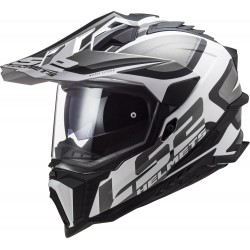 CASCO CROSS MOTOCROSS ENDURO LS2 MX703 C X-FORCE FIRESKULL